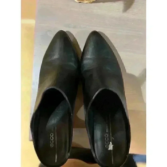 Ecco leather womens mules size 8 - Picture 3 of 6